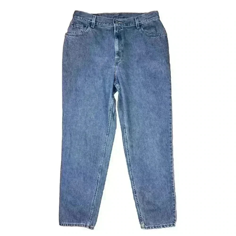Vtg Levis 550 Jeans Womens 16M 32x28.5 High Rise Mom Relaxed Tapered Leg Y2K